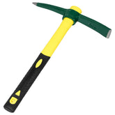 ZUZUAN forged adze pick 15-inch with durable head for efficient gardening