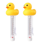 Zxmissu Yellow Duck thermometer front view for quick water temperature checks