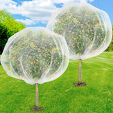ZYP fruit tree netting 7x6ft provides breathable protection for backyard orchards.