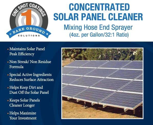 1-SHOT hose-end sprayer attached demonstrates simple one-step application.