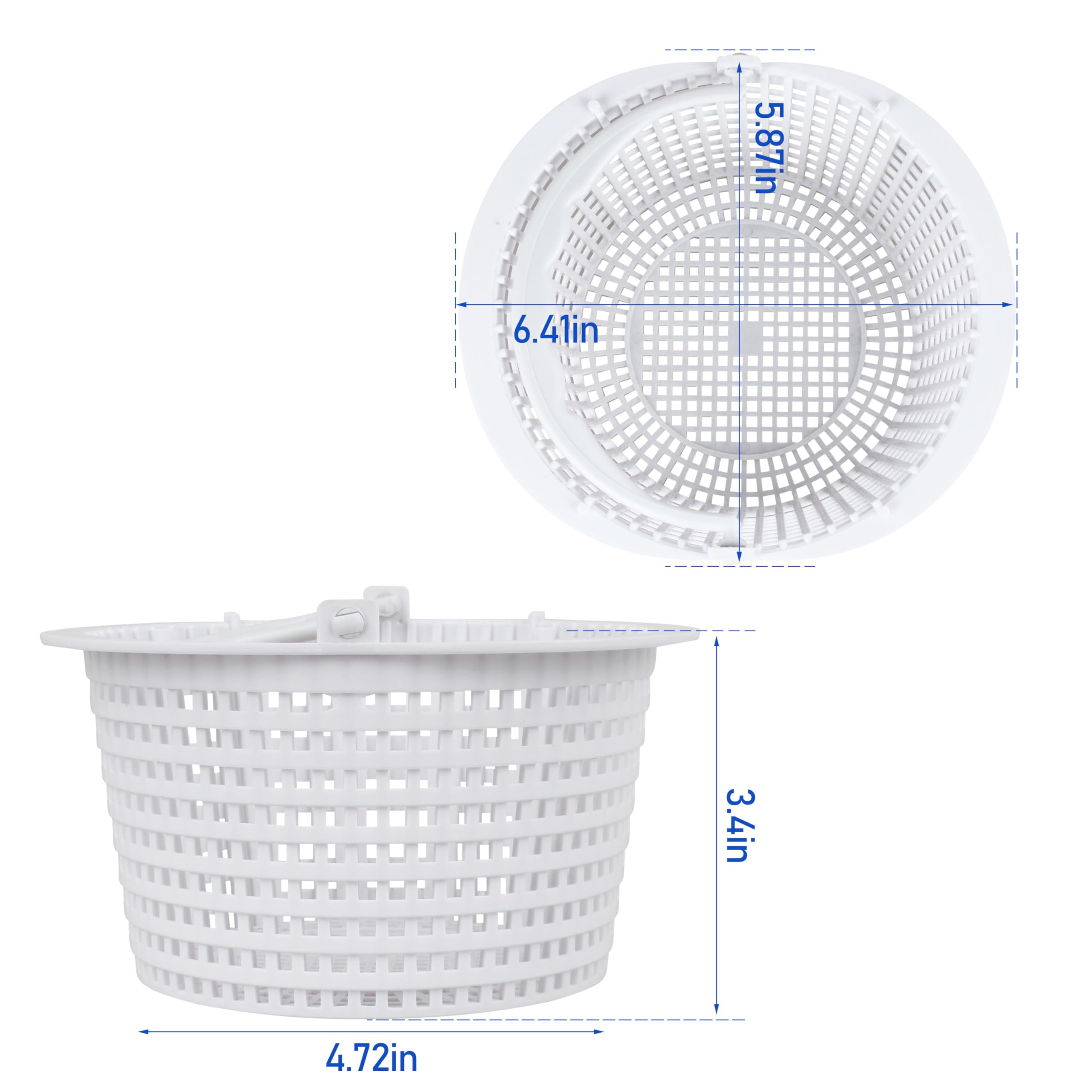 131763310 SPX1091C basket top view showing open design.