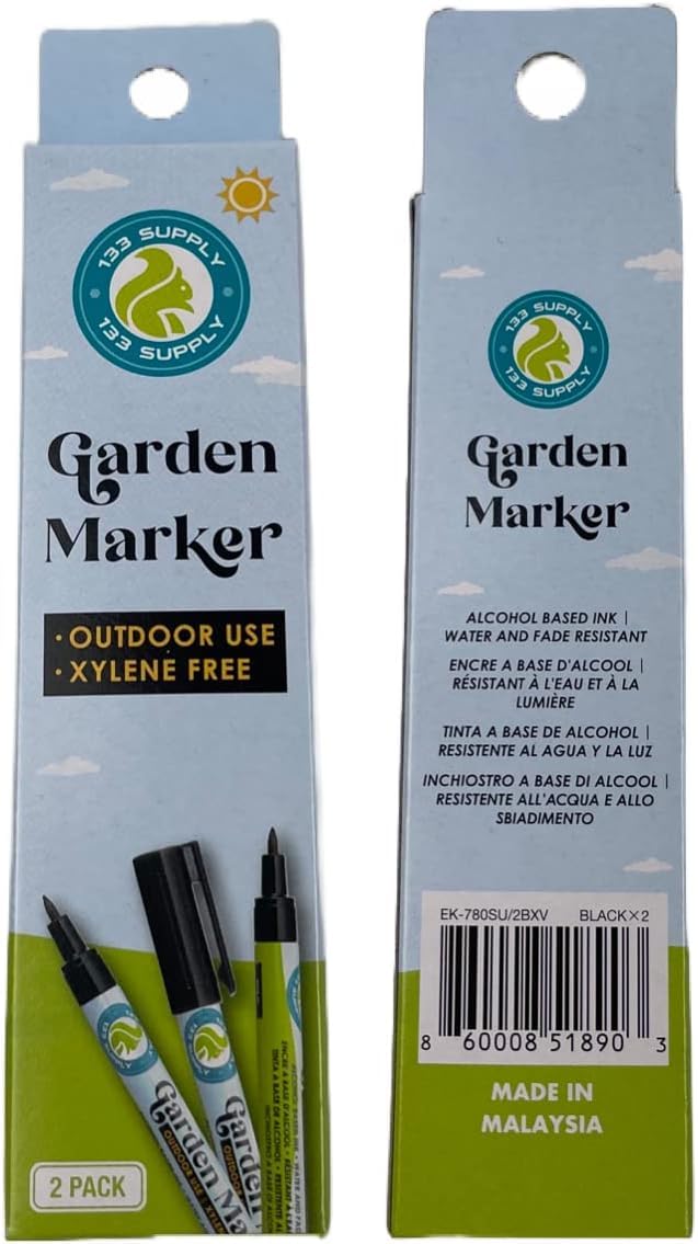 133 SUPPLY versatile marker works on glass, metal, and fabric.