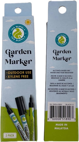 133 SUPPLY versatile marker works on glass, metal, and fabric.