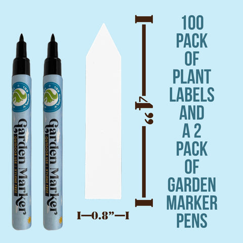 133 SUPPLY outdoor waterproof marker shown on a planter surface outdoors.