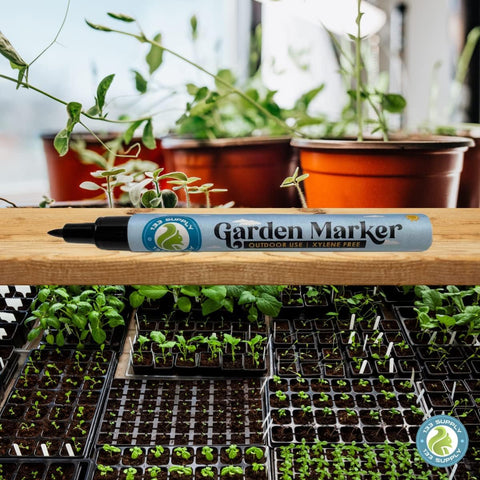 133 SUPPLY plant labels fit seed starter trays for organized planting.