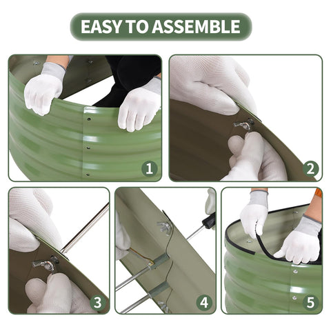 1MORE color options include olive green to match outdoor decor.