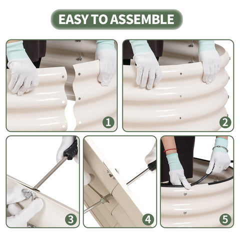 1MORE protective tape included with garden bed for extra protection during assembly