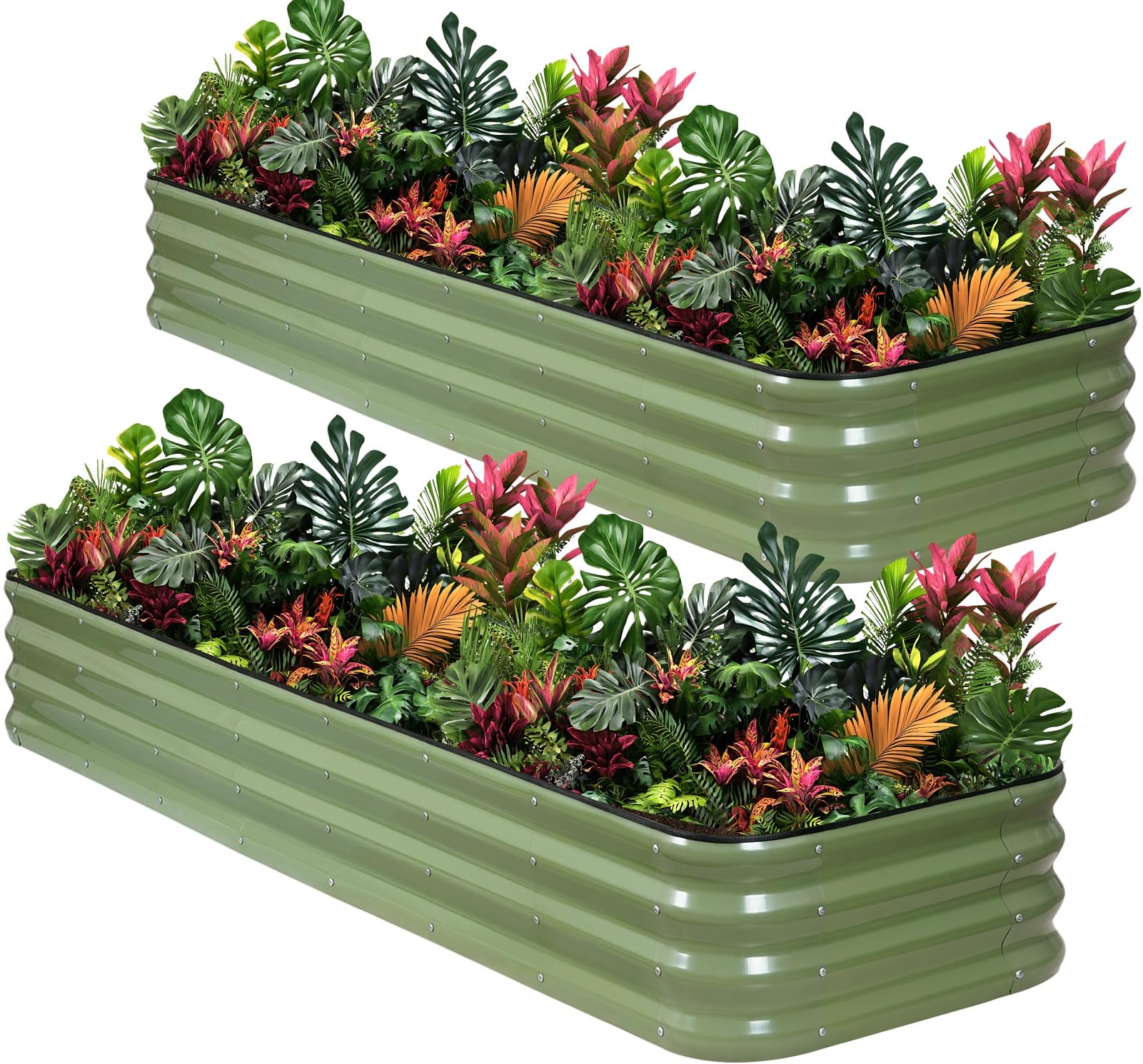 1MORE raised garden bed shows a versatile, space-saving layout for balcony gardening