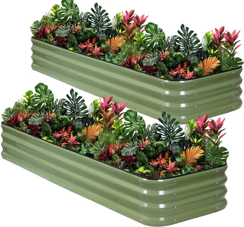 1MORE raised garden bed shows a versatile, space-saving layout for balcony gardening