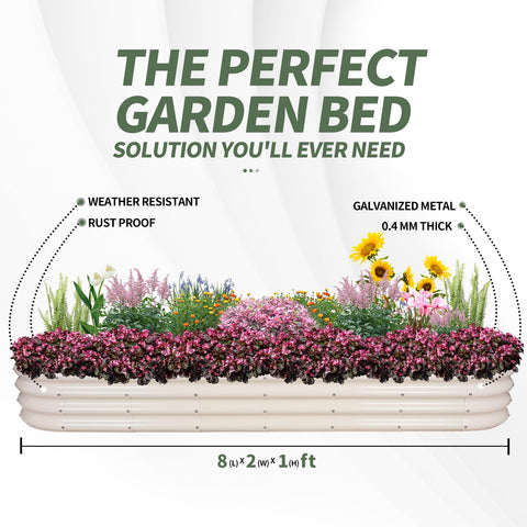 1MORE weather-ready outdoor garden bed ready for all seasons