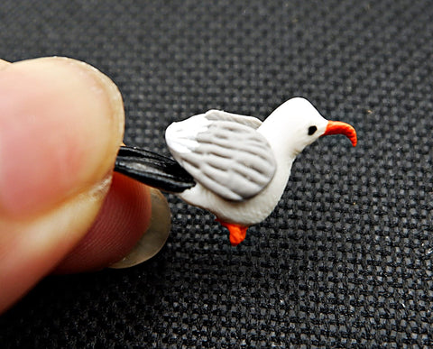 1shopforyou seagull figurine set with detailed texture for authentic look