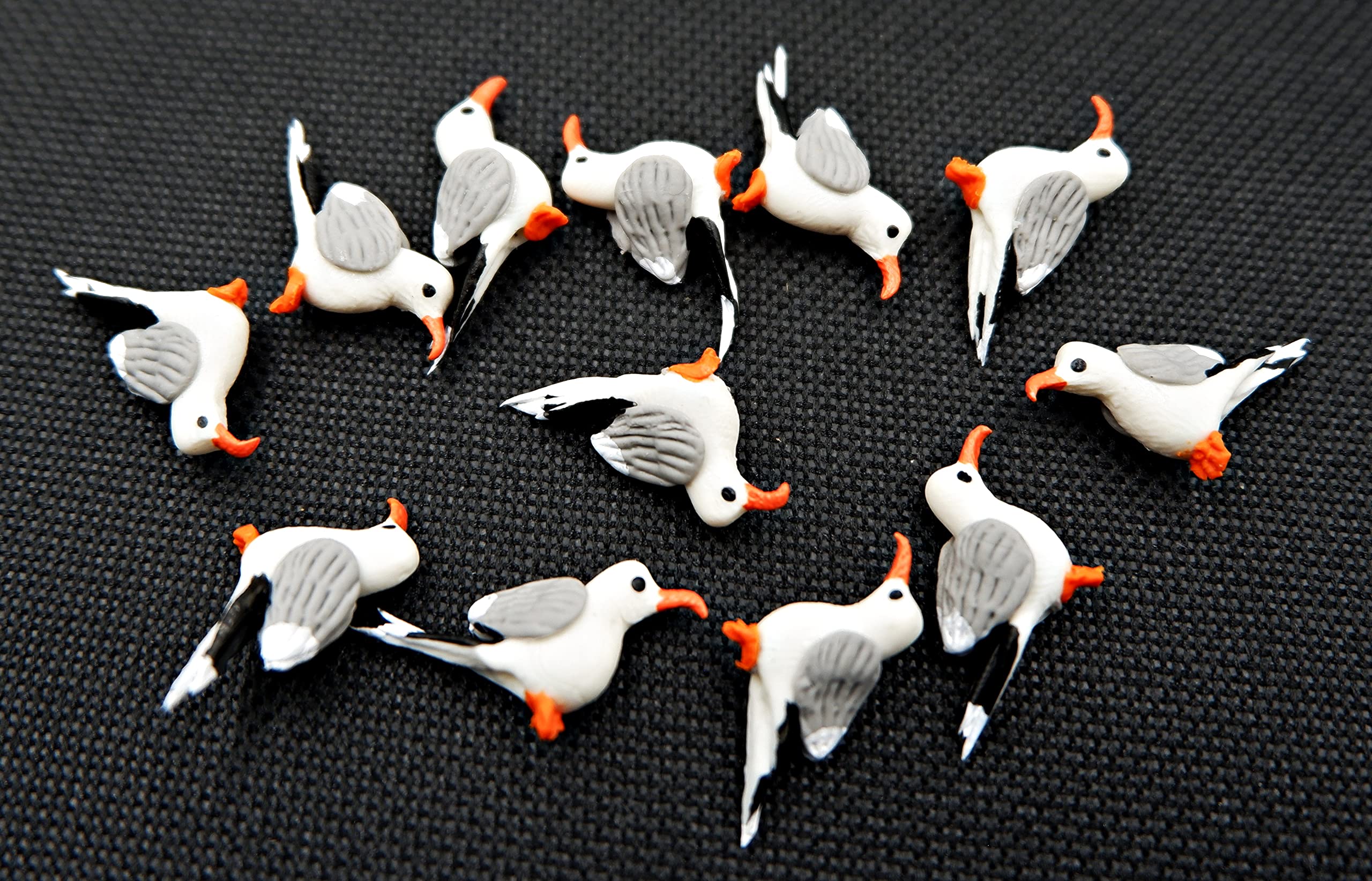 1shopforyou seagull figurine side view lightweight decor for garden displays