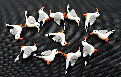 1shopforyou seagull figurine side view lightweight decor for garden displays