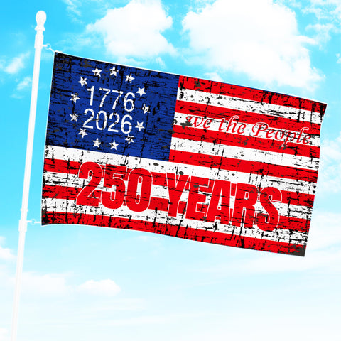 Versatile patriotic decor for porches, fences, and walls