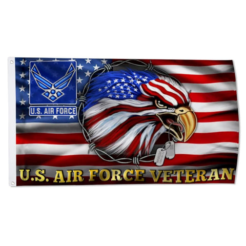 2BUT flag banner front view shows vivid colors for outdoor use.