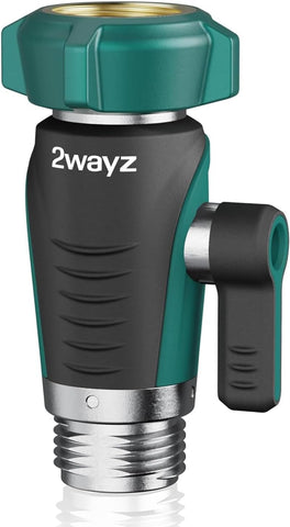 2WAYZ 0° valve with large 1.6-inch knob for easy one-handed water control.