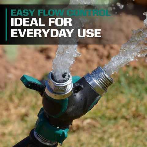 2WAYZ extra reach keeps hands clear when connecting sprayers.