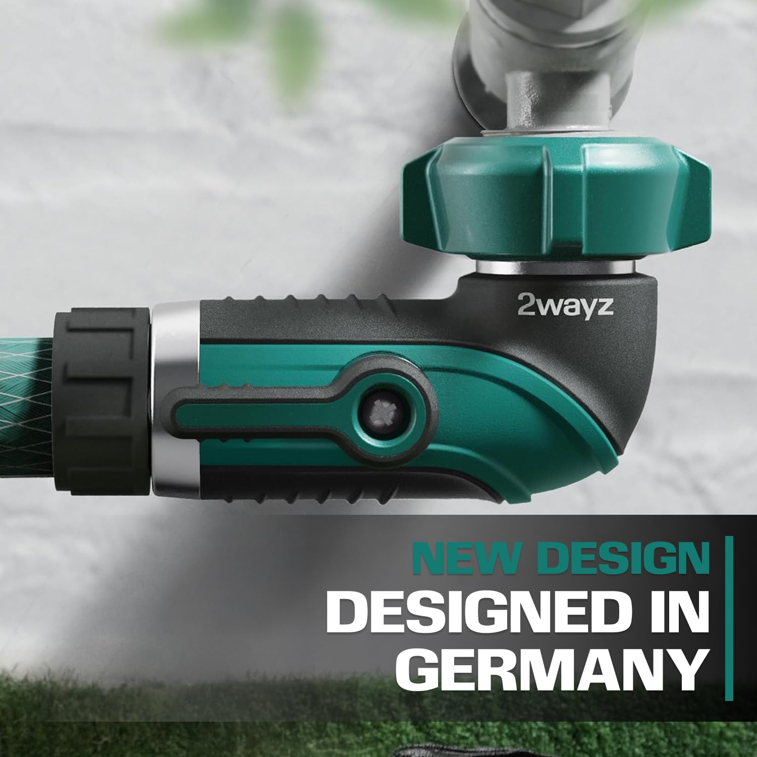 2WAYZ heavy-duty metal body resists rust for long-lasting use.