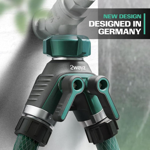 2WAYZ hose splitter 360 rotation neck for flexible hose positioning