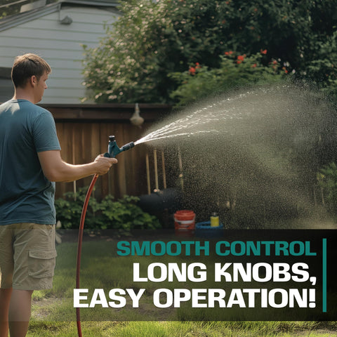 2WAYZ rust-resistant metal construction extends outdoor hose connections through seasons.