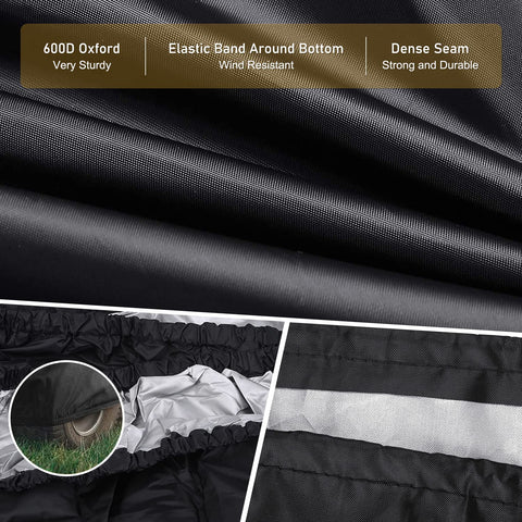 2win2buy rear air vents promote airflow to reduce ballooning in wind.