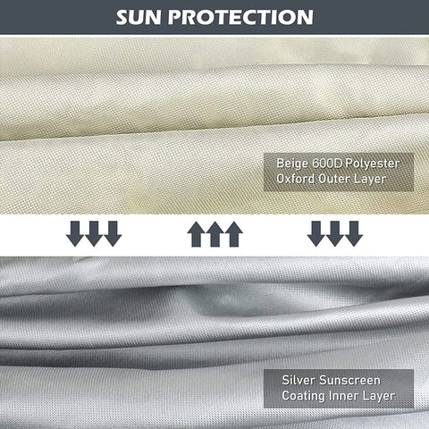 2win2buy riding lawn mower cover offers universal 54-inch fit and guards against sun and debris.