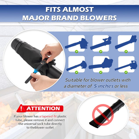 3 BUZZLETT narrower nozzle directs strong wind for debris and leaf removal.