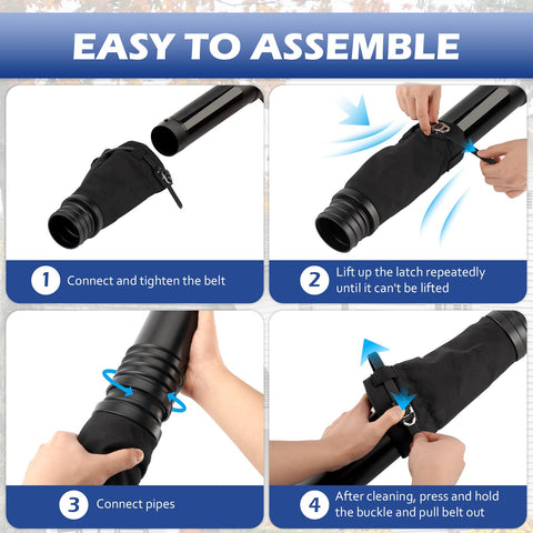 3 BUZZLETT user-friendly ground-cleaning tool for seasonal gutter maintenance.