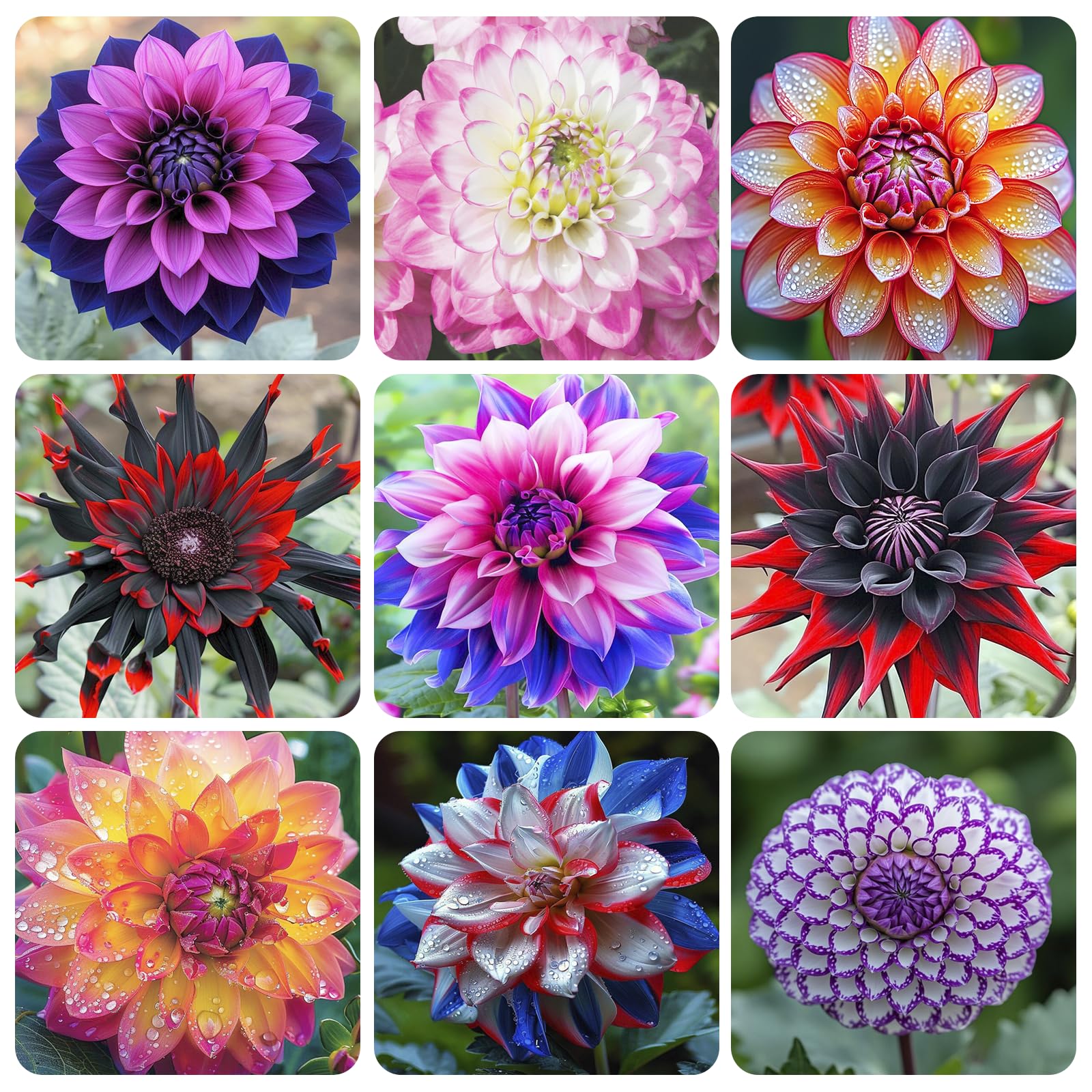 320+ Dahlia Seeds cut flower collection with long vase life