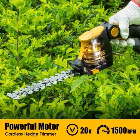 3D VO INN 2-in-1 garden tool for quick hedge and edge tasks