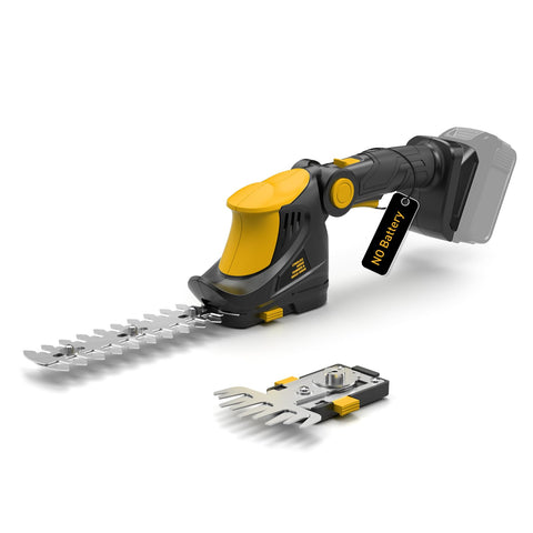3D VO INN hedge trimmer cordless with DeWALT 20V battery compatibility for yard work