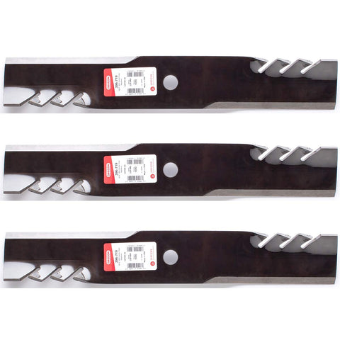 3PK Oregon G6 Gator blade close-up showing edge for clean cuts