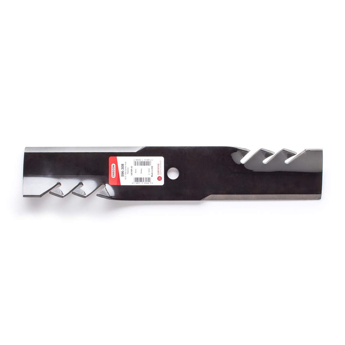 Oregon 596-308 G5 Gator blades for 48-inch Scag 482461, durable mowing.