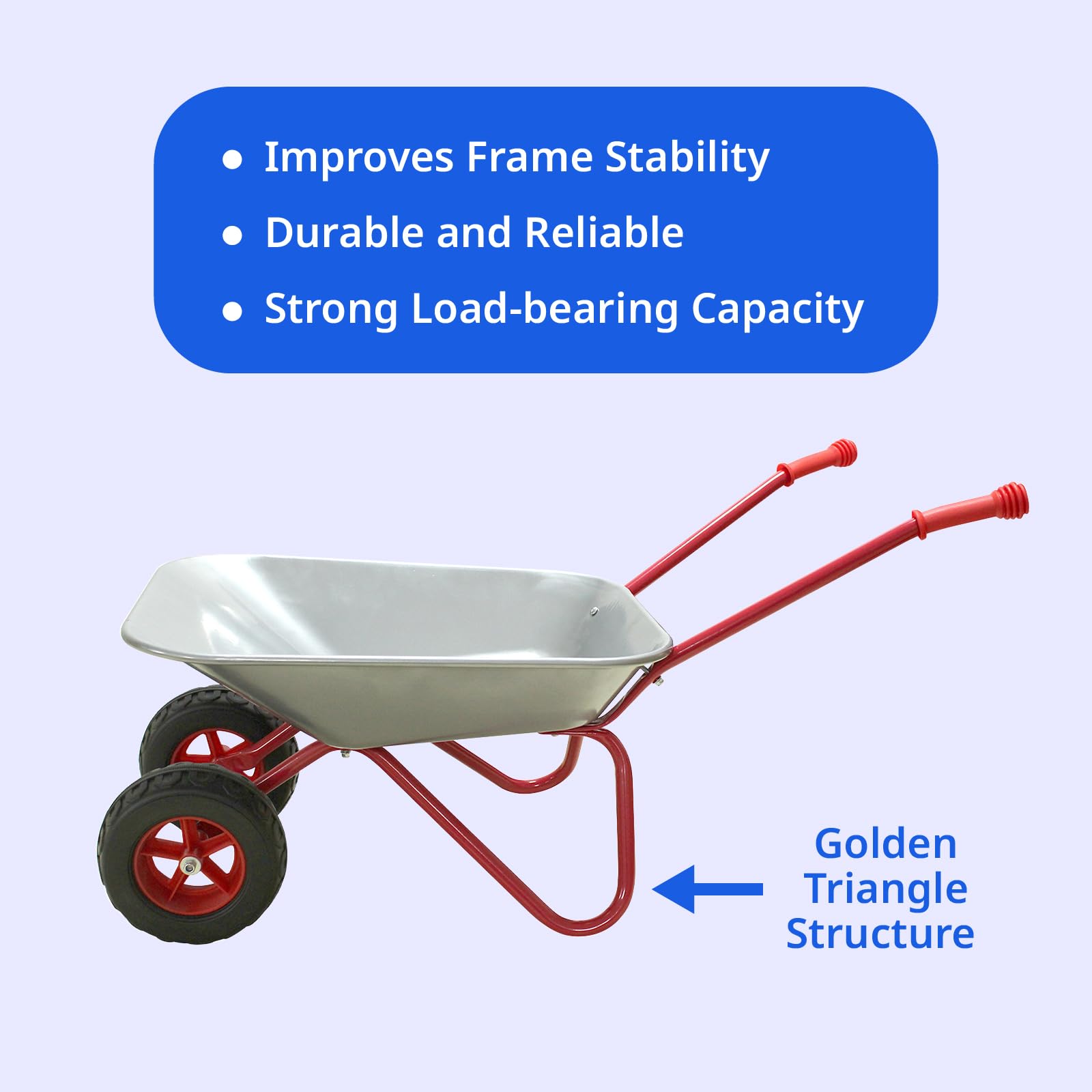 3T GROUP Kids gardening wheelbarrow in use during summer play