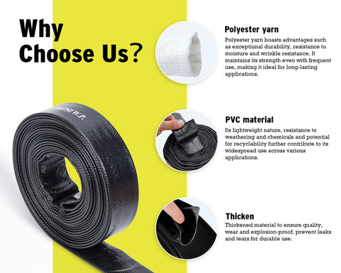 6699 hose wall thickness detail highlighting sturdy construction