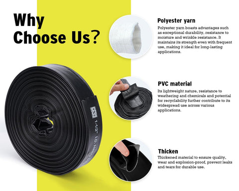 6699 PVC material hose for abrasion resistance and durable outdoor use