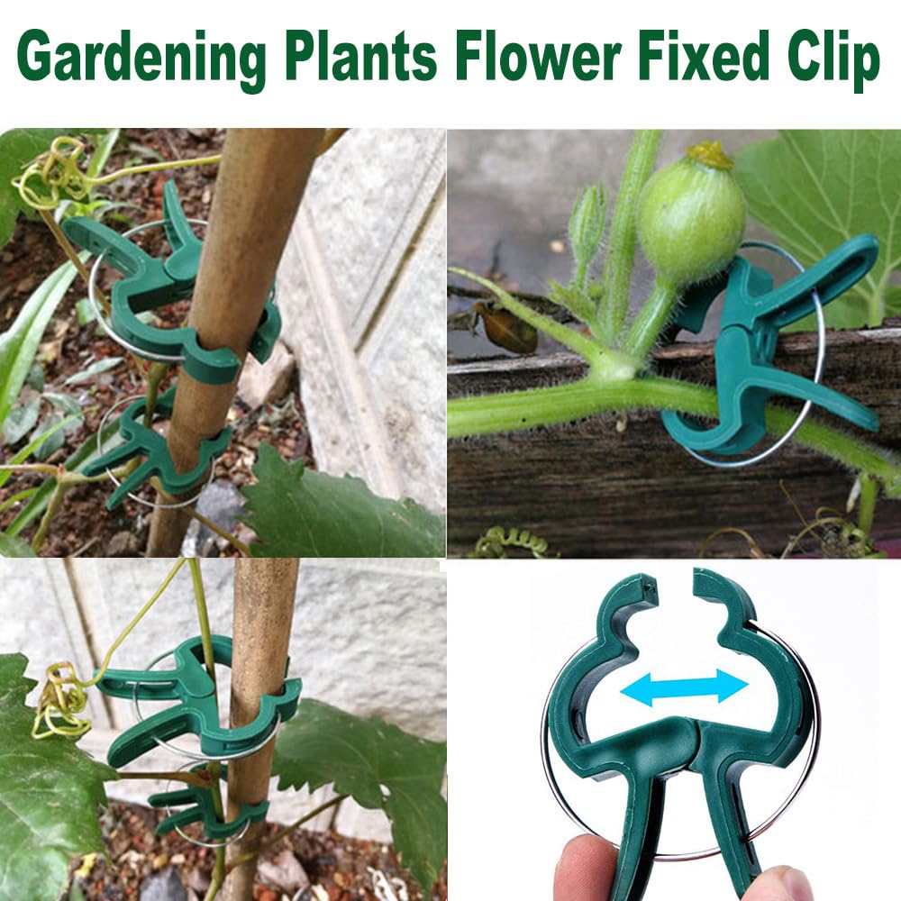7Queen multipurpose plant clip offers versatile garden use with various supports