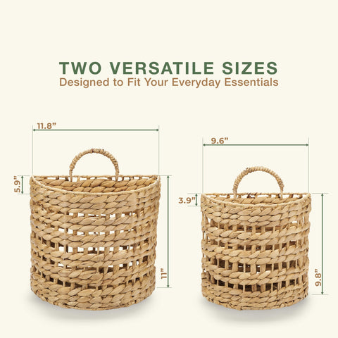84ECO front-door display basket pairs with seasonal florals for a welcoming look.