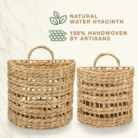 84ECO eco-friendly hyacinth material enhances rustic décor with sustainable style.