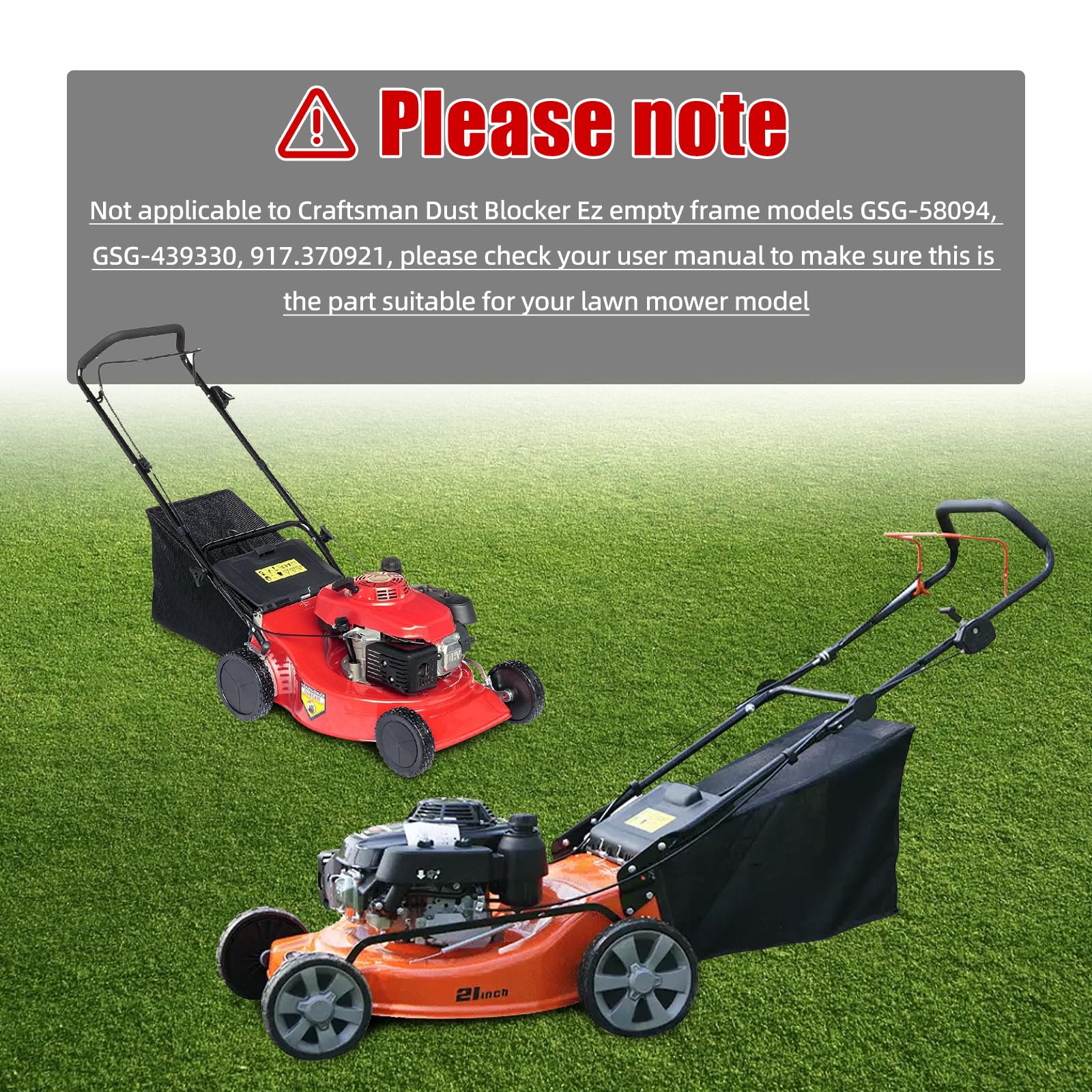 8B8B lawnmower bag 66404117 offers robust bagging for yard cleanup