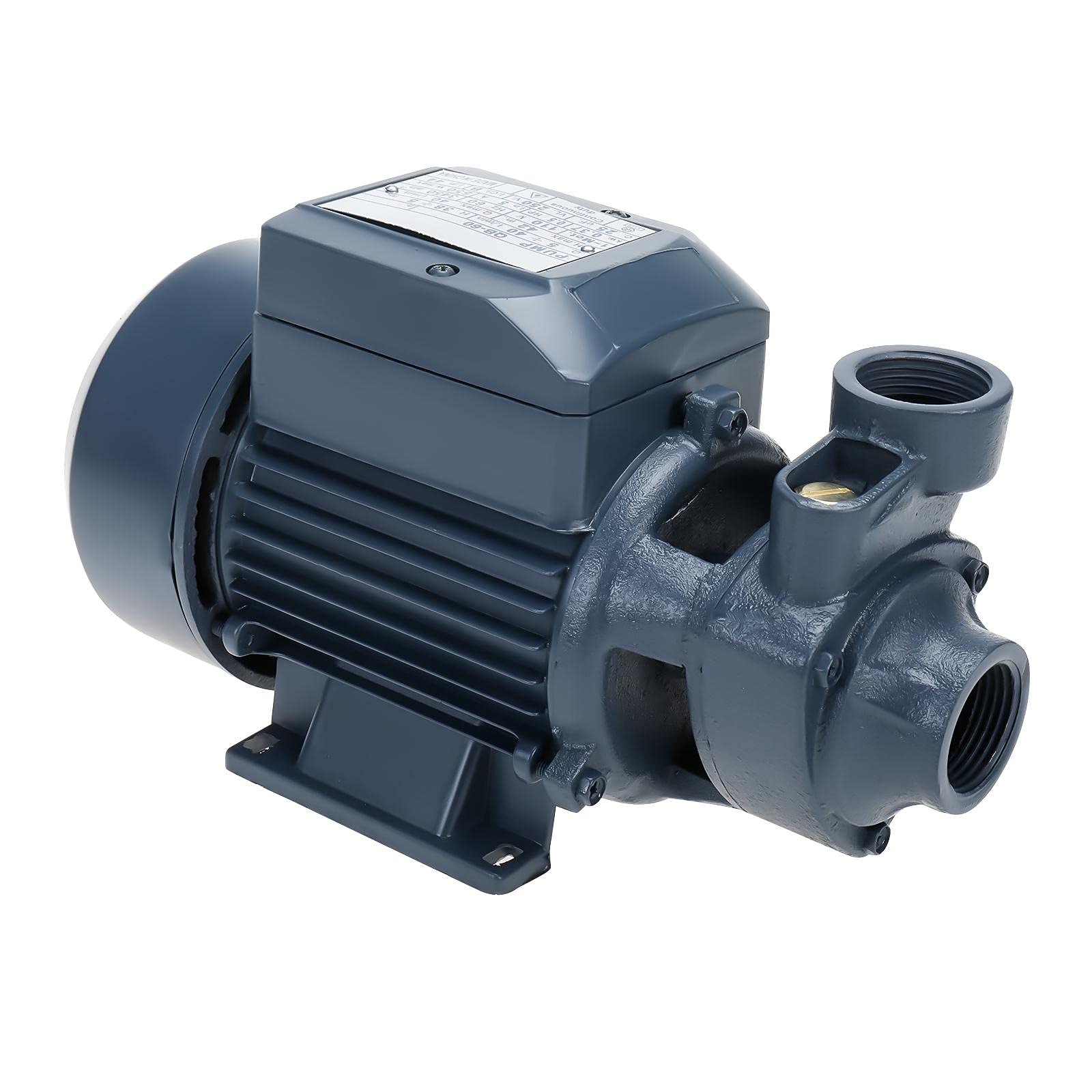 8MILELAKE pump in use drawing water from a tank for irrigation