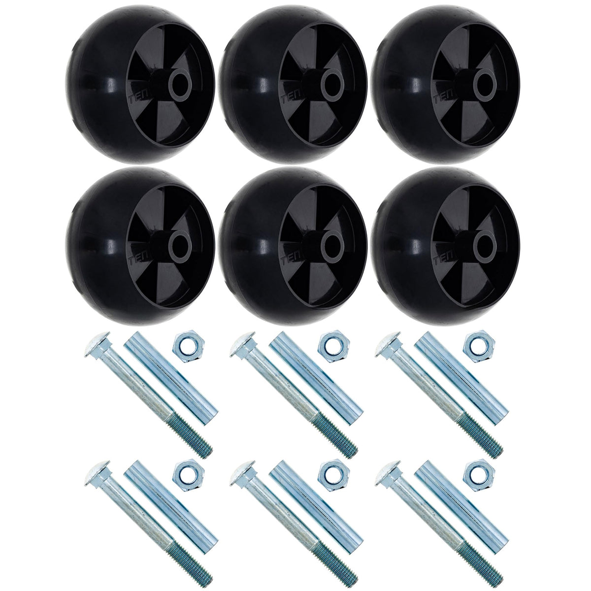 8TEN deck wheel kit for Ariens Apex 52-60 enhances maneuverability on uneven ground.