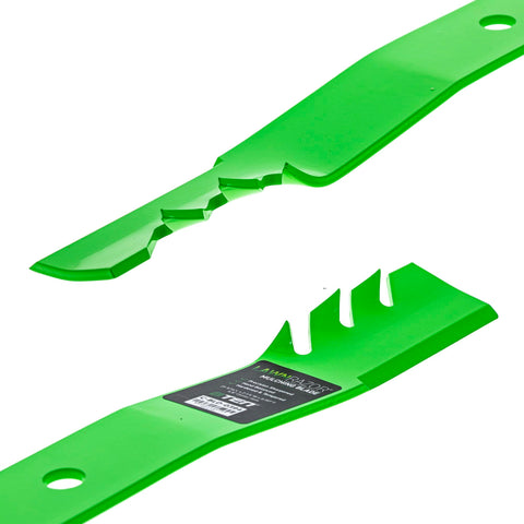 Packaging view of the 2-pack LawnRAZOR blades by 8TEN.