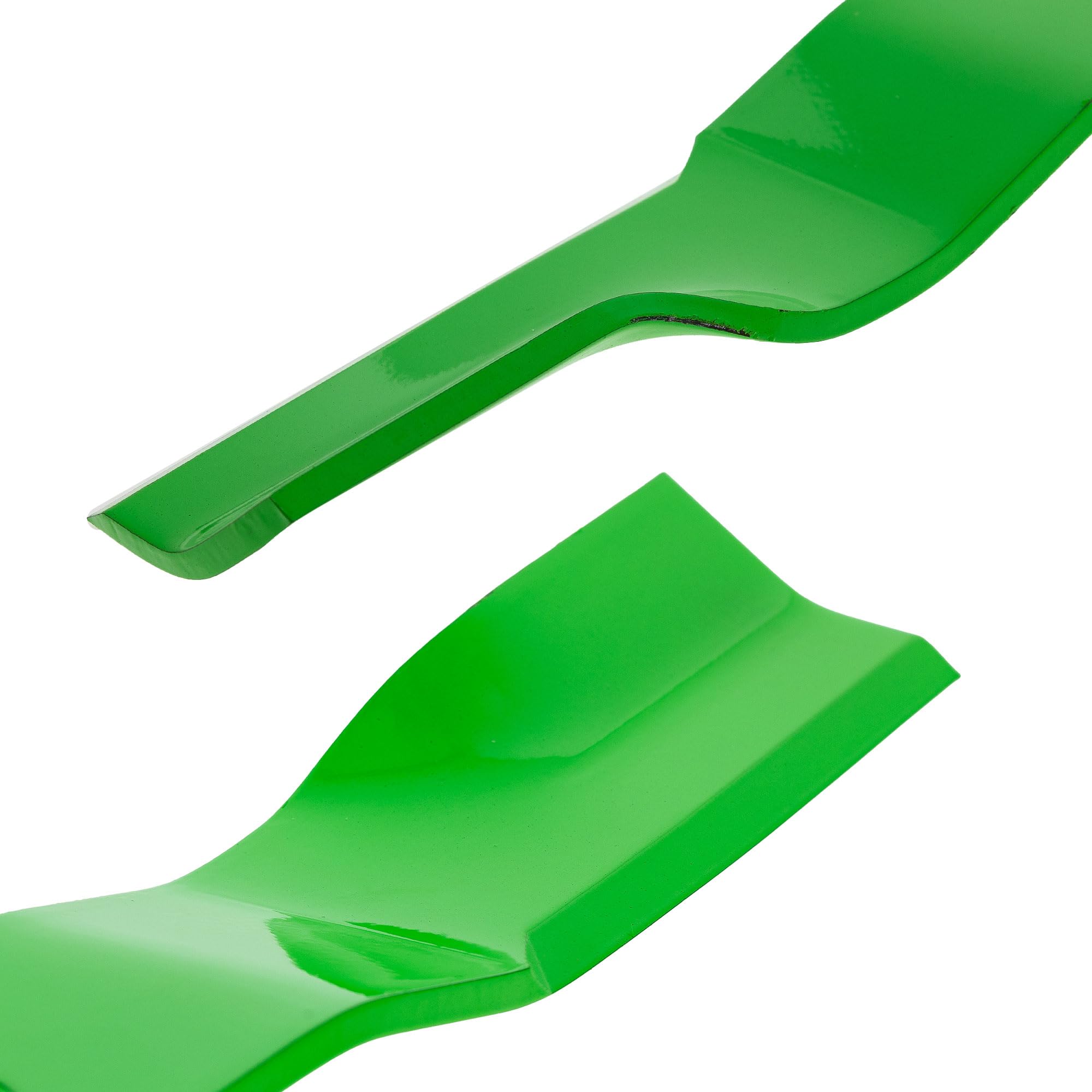 Rolled-foil high-lift blade design for edge integrity and lift