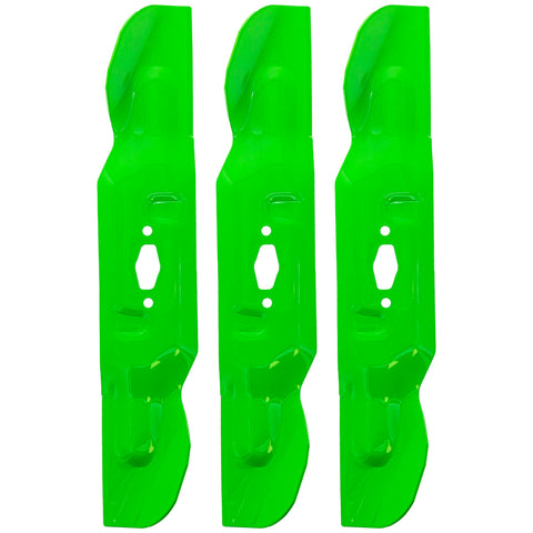 8TEN LawnRAZOR ultra high lift blade for 54-inch decks improves clip height and mowing efficiency.