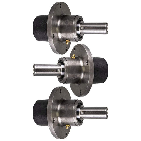 8TEN mower spindle close-up for Scag Cheetah shows durable construction.
