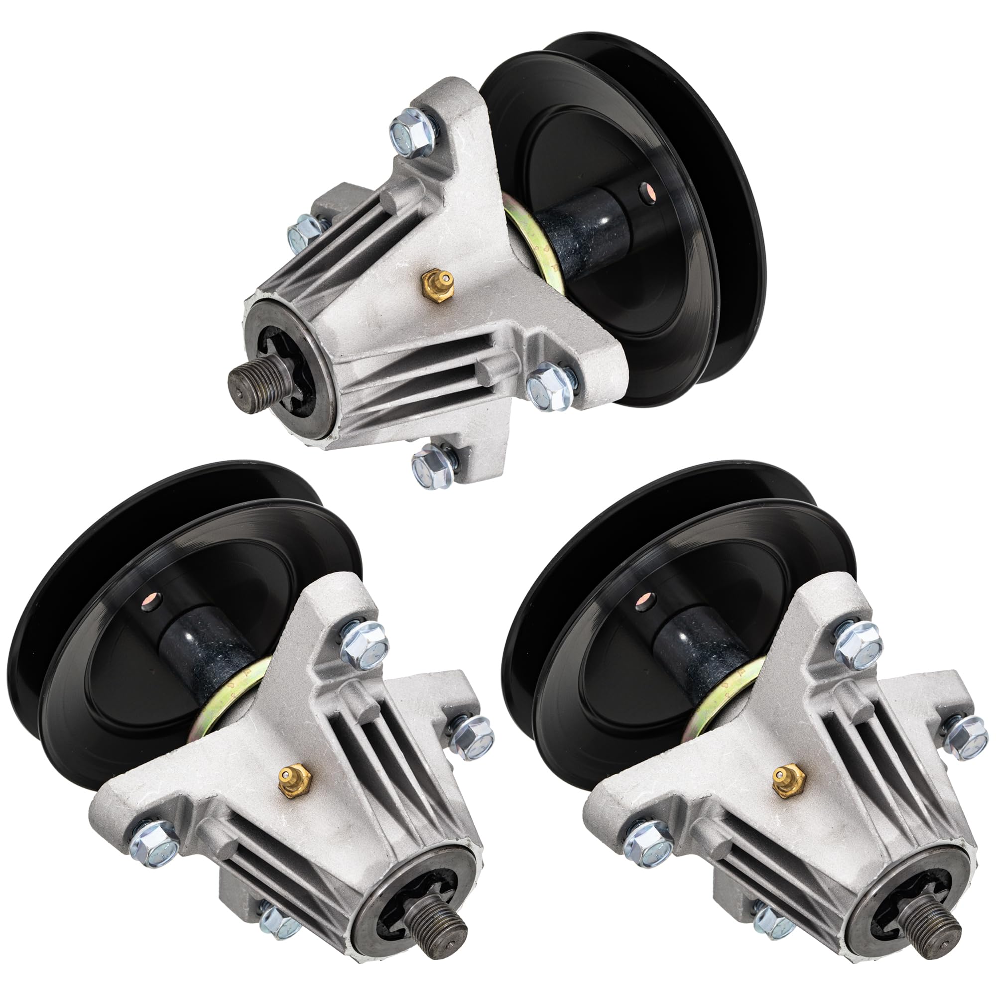 8TEN spindle assembly with 5-inch pulley diameter for smooth operation