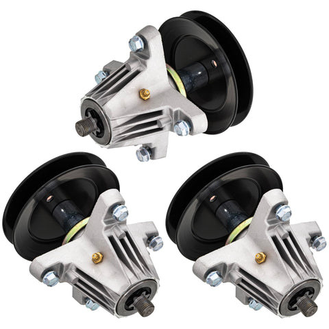 8TEN spindle assembly with 5-inch pulley diameter for smooth operation
