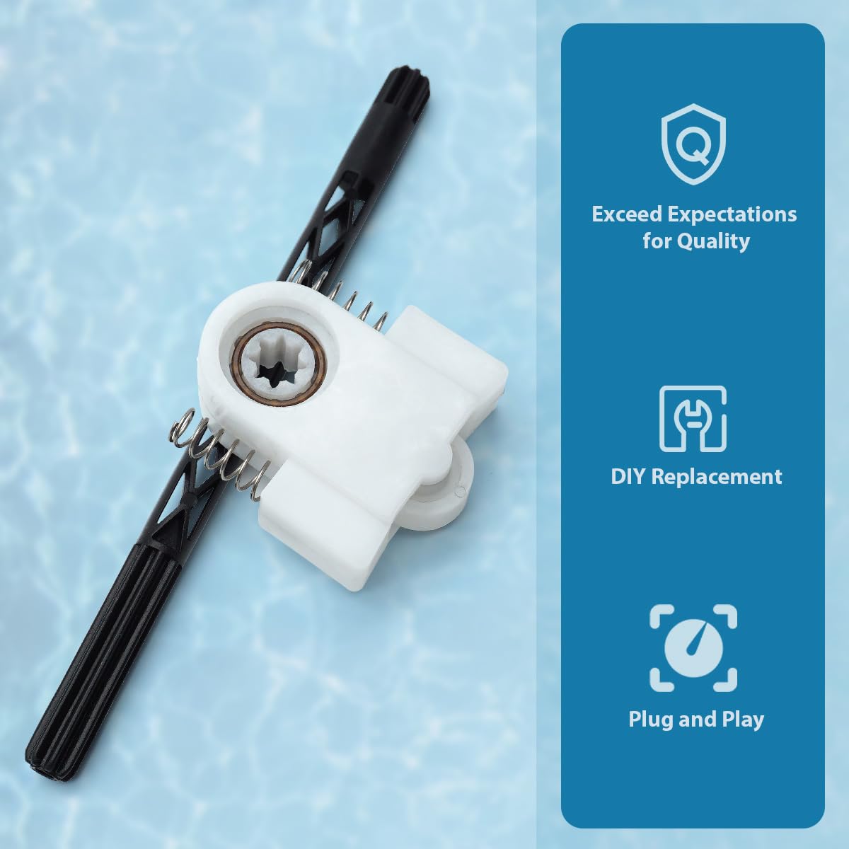 90-day warranty emphasizes confidence in replacement part