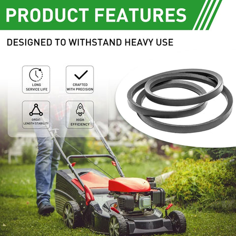 954-04032b edger belt mounted on a mower for compatibility check